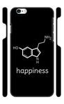 XTrust ' Chemistry Happiness ' Motivational Quotes Text in Black and White Premium Printed Hard Mobile Back Cover for Apple iPhone 7, 8