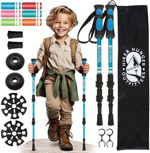 Kids Hiking Poles, Kids Walking Stick, Hiking Poles for Kids, Outdoor Gifts for Kids, Hiking Sticks for Kids, Kids Trekking Poles for Hiking, Kids Hiking Stick, Kids Hiking Gear - Blue