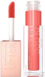 Maybelline New York Lifter Lip Gloss, 22 Peach Ring, 5.4 ml