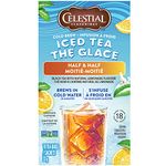 Celestial Seasonings Cold Brew Iced Tea, Half & Half Black Tea Lemonade, Contains Caffeine, 18 Count (Pack of 6)