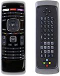 New XRT302 Dual Side QWERTY Keyboard Remote Control fit for VIZIO Smart LED TV E551VA E552VL E552VLE E601i-A3 D650i-B2 E322VL M550SL M550SV E701i-A3 M320SR M370SR HDTV