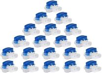 iPobie 20 Pack Cable Connector Electrical Wire Waterproof Connectors for Robotic Lawn Mowers, Irrigation Applications