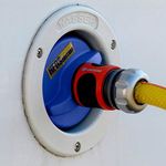 HEOSolution 5251 Water Connector with Gardena, Blue