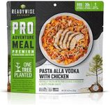 READYWISE - Outdoor Pro Adventure Meal, Pasta alla Vodka with Chicken, 2 Servings, 1 Pouch, 690 Calories, 30 Grams of Protein, MRE, Premium, Freeze Dried Food for, Camping, Hiking, and Backpacking