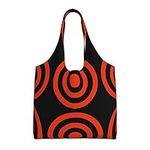 Cute Canvas Tote Bag With Handles, 