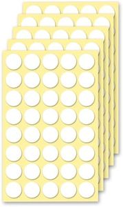 TOMIBAOLE 400Pcs Sticky Clear Adhesive Dots,20mm/0.79" Double Sided Glue Dots,Removable Putty No Trace Small Stickers for Wall Poster,Pictures,Party,Handmake,Crafts,Balloons (400, 20mm)