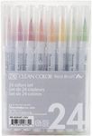 Kuretake Watercolor Brush Pens, 24 