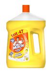 Mr. Muscle Floor Cleaner, Lemon, 2 Ltr | Kills 99.9% Germs