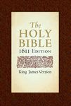 KJV Bible 1611 Edition: King James Version, Bonded Leather, 1611 Edition