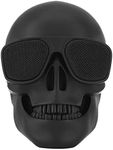 Zuri Sana Skull Speaker Portable Wireless Bluetooth 5.2 Skull Head Bass Stereo Retro Speaker for Halloween Christmas Party Home Decor Unique Gift TF Aux USB for iPhone Android Tablets Laptops PC