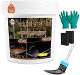 Truck Bed Liner Paint, 35 Floz Bed Liner Spray Raptor Liner Kit, Rust Resistant Spray on Bed Liner Coating With Gloves & Wipes, Long-Lasting Protection, Black