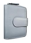 Calfnero Genuine Leather Women's Wallet (Grey)