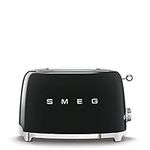 SMEG 2 Slice Retro Toaster (Black)