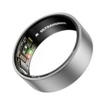 ULTRAHUMAN Ring AIR - Raw Titanium - Size 13 - Smart Ring | No Monthly Subscription | Size First with Sizing Kit | Sleep Tracking Wearable - Heart Rate - Fitness Tracker