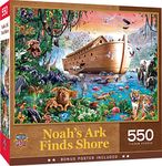 MasterPieces 550 Piece Jigsaw Puzzle for Adults, Family, Or Kids - Noah's Ark Finds Shore - 18"x24"