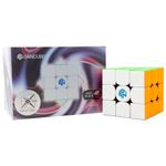 GAN 15 New Black 3x3 Magnetic Speed Cube | Ultra-Light 60g & UV Coated Finish | Core Magnets, Auto-Alignment 4.0 & 36 Customization Settings