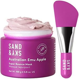 Sand & Sky Australian Emu Apple Super Bounce Face Mask. Hydrating and Moisturizing Face Mask