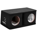 Skar Audio SK2X8V Dual 8" Universal Fit Ported Subwoofer Enclosure