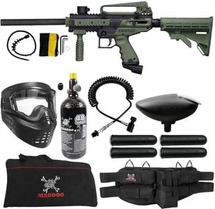 Maddog Tippmann Cronus Tactical Specialist HPA Paintball Gun Marker Starter Package - Black/Olive