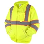 TICONN Safety Hoodie Jacket, High V