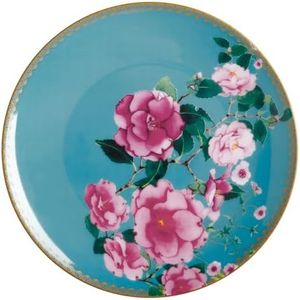 Maxwell & Williams Teas & C's Silk Road Coupe Plate 19.5cm Aqua Gift Boxed