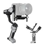 ZHIYUN CINEPEER CRANE 4E [Official] Camera Gimbal for DSLR and Mirrorless Cameras, 3-Axis Stabilizer Gimbal, Lightweight Camera Stabilizer for Nikon/Canon/Sony/Panasonic/Fujifilm, Light Gray