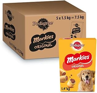 Pedigree Markies Galletas para perro Sabor Tuétano (Pack de 5 x 1,5kg)