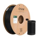 eSUN Flexible TPE Filament 1.75mm, TPE-83A 3D Printer Filament, 1KG Spool 3D Printing Filament for 3D Printers, Black