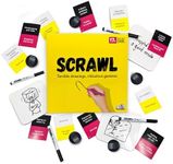 Scrawl Adult Board Game | Terrible Drawings and Ridiculous Guesses | Hilarious Board Game for Adults