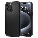 Spigen Thin Fit Case Compatible with iPhone 15 Pro - Black