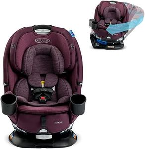 Graco Turn2Me 3-in-1 Convertible Car Seat, London, featuring Headrest and Harness Adjust, Easy Installation and Steel Reinforced Frame