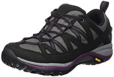 Merrell Women's Siren Sport 3 GTX Waterproof Walking Shoe, Black/Blackberry, 8.5