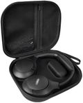 Headphone Case Compatible with TOZO HT2/ for BERIBES/for KVIDIO/for JBL Tune 720BT/ 770NC Hybrid Active Noise Cancelling Headphones, Wireless Over Ear Bluetooth Earphone Bag (Black)