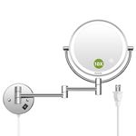 Lighted Makeup Mirror Plug In