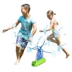 BACKYARD BLAST Crazy Caterpillar Soaker Sprinkler Water Toy