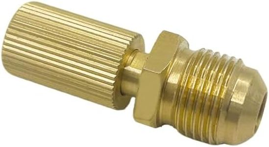 MENSI 3/8" Butane Propane Male Flare Converter Adapter Compatible with Gas One GS-3400P Portable Stove and Other Similar Model,Convert to Hook 20lbs Regulator Hose