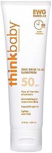 Thinkbaby Safe Sunscreen SPF 50, 3oz (Pack of 3)