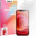 SIELO [3 PACK] Matte Screen Protector, Shatterproof Paperfeel Film [Anti Glare] [Anti Blue Light] [Anti Scratch] [Anti Fingerprint] [HD-Ultra Clear] [9H Hardness] [Easy Install] [Bubble Free] for iPhone 12/12 mini/12 Pro/12 Promax/iPhone 13/13 mini/13 Pro /13 Promax/ iPhone 14/ iPhone 11/ iPhone XR / iPhone 11 Pro Max/ iPhone XS Max/ iPhone 11 Pro, iPhone X, iPhone XS (iPhone 13 ProMax) (iPhone 12 pro)