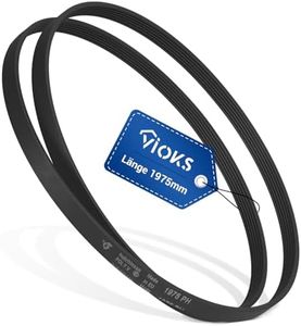 VIOKS V-belt V-ribbed belt 1975 PH 5 replacement for AEG Electrolux Juno Zanker Zanussi 379011200/1 Quelle Privileg 07708787 - drive belt 1975 mm with fine ribs for tumble dryers