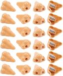 Juvale 24 Pack Nose Pencil Sharpener for Kids - Funny Sharpeners for Novelty Gag Gifts, 1.7 x 1 x 2.2 in