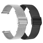 FitTurn Wrist Strap Compatible for Motorola Moto 360/Moto Watch 100/Moto Watch 70 Smart Watch Band, Replacement Metal Wristband for Motorola Moto 360/Moto Watch 100/Moto Watch 70 Stainless Steel