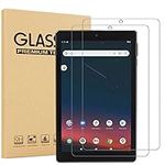 [2-Pack] EpicGadget Glass Screen Protector for Onn 8 Inch Tablet Gen 3 (2022 Model:100071483) - Tempered Glass Film/High Definition / 9H Hardness