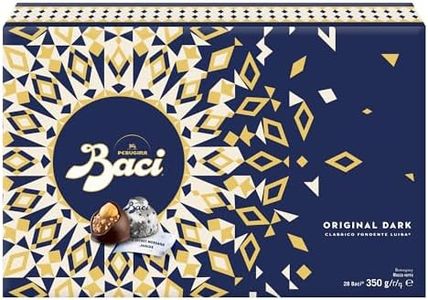 BACI PERUGINA Cioccolatini Fondenti ripieni al Gianduia, Scatola Regalo 350g