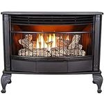 ProCom QNSD250T-R Vent Free Dual Fuel Stove, Freestanding Fireplace and Indoor Space Heater, Use with Natural Gas or Liquid Propane, Heats up to 1,100 Square Feet, 25,000 BTU, Refurbished