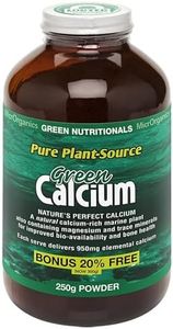 Green Nutritionals GreenCALCIUM 250g powder - Vegan Vegetarian Friendly