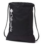 Columbia Unisex Drawstring Pack, Black, One Size