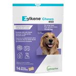 Vetoquinol Zylkene – Veterinary Health Product - Calm and Relaxed Behaviour in Pets During Stressful Events - 450 mg - Large Dogs - 14 Units