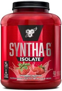 BSN Syntha 6 Isolate Protein Powder Drink Mix 1.8 Kg, Strawberry Milkshake