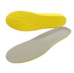 Happystep Shoe Insoles, Orthotic PU Memory Foam Insoles, Comfort Insoles Providing Arch Support, Cushioning, and Shock Absorption, Plantar Fasciitis Foot Pain Relief for Men and Women for Everyday Use (US M: 8-12 or W: 9-14)