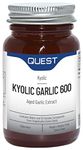 Quest Kyolic Garlic 120 Tablets - 600mg High Strength Odourless Aged Garlic Extract For Heart, Liver & Immune Function. Daily Garlic Supplement, Improve Circulation, Liver Detox & Immunity (Pack of 1)